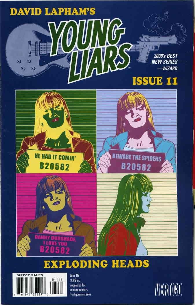 Young Liars #11 (DC / Vertigo)
Young Liars #11 (DC / Vertigo)