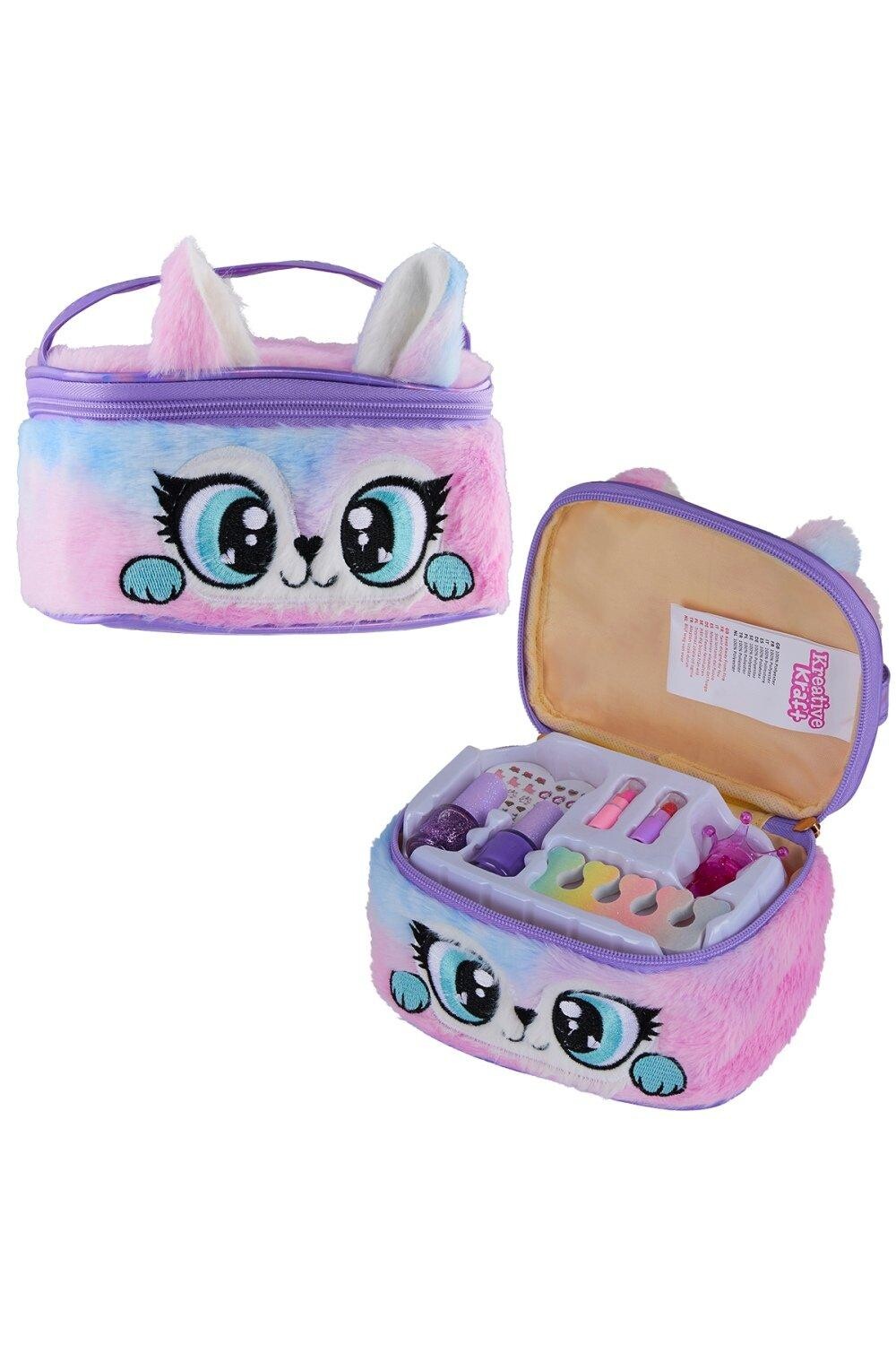 Наборы для макияжа и лака для ногтей в плюшевой сумке kreativekraft, мультиколор
Наборы для макияжа и лака для ногтей в плюшевой сумке kreativekraft, мультиколор