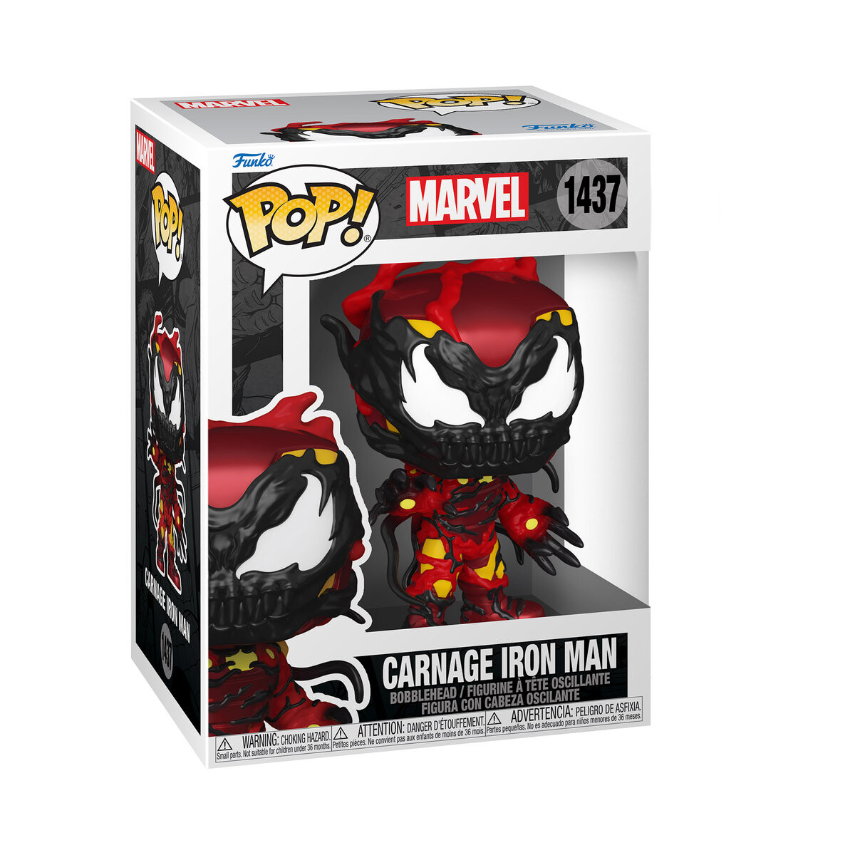 POP Marvel: Карнажированный Железный Человек Funko POP!
POP Marvel: Карнажированный Железный Человек Funko POP!