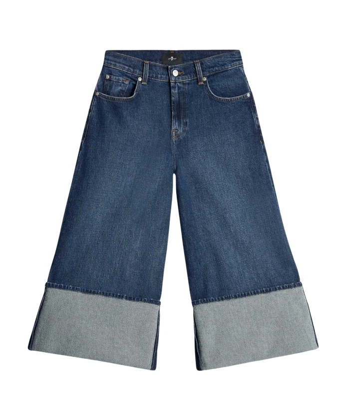 Джинсы-Кюлоты 7 For All Mankind, синий
Джинсы-Кюлоты 7 For All Mankind, синий