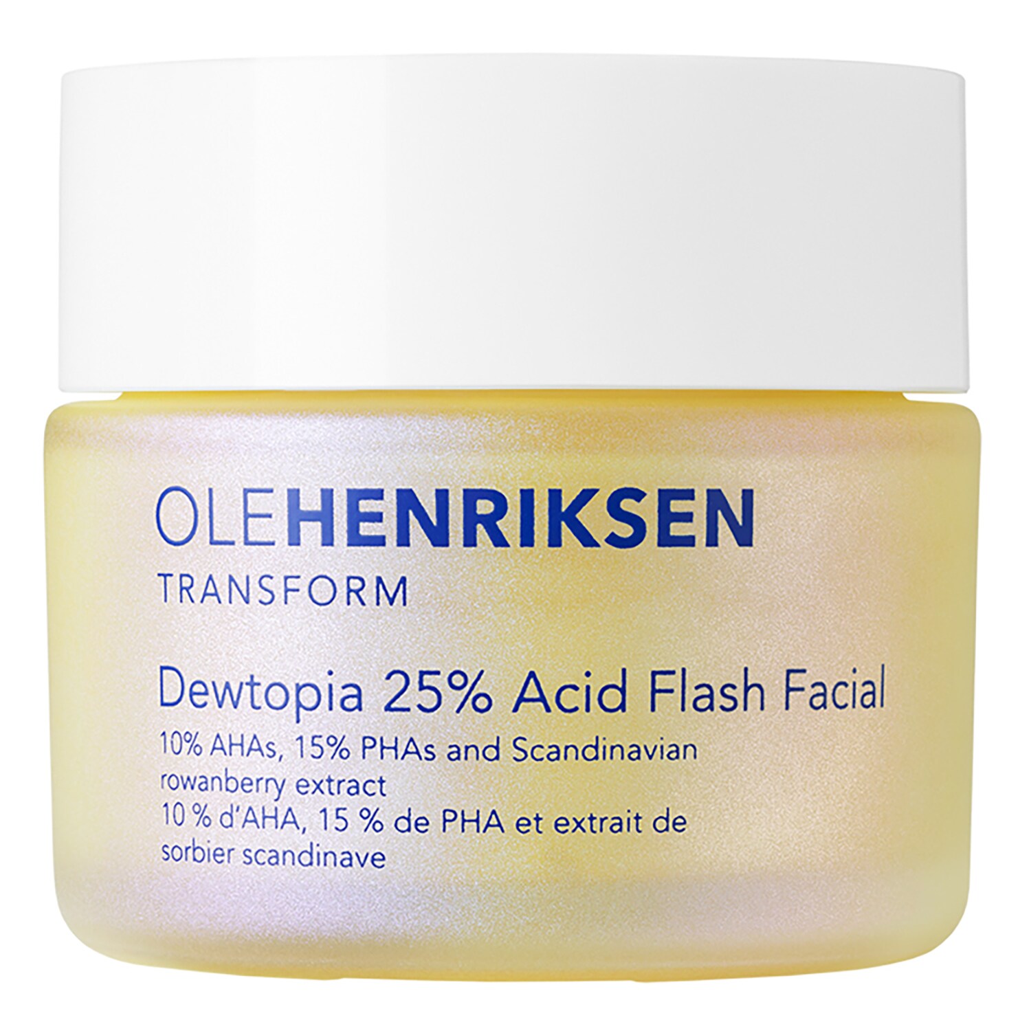 Отшелушивающая маска для лица Dewtopia 25% Acid Flash Facial Olehenriksen
Отшелушивающая маска для лица Dewtopia 25% Acid Flash Facial Olehenriksen
