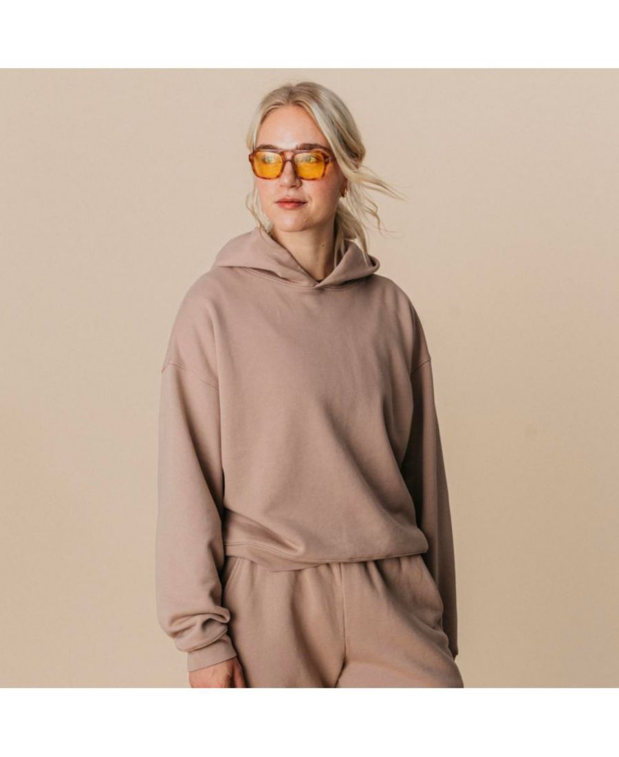 Толстовка-бюстгальтер большого размера из органического хлопка, модель "Оверсайз" Ocio, Fawn
Толстовка-бюстгальтер большого размера из органического хлопка, модель "Оверсайз" Ocio, Fawn