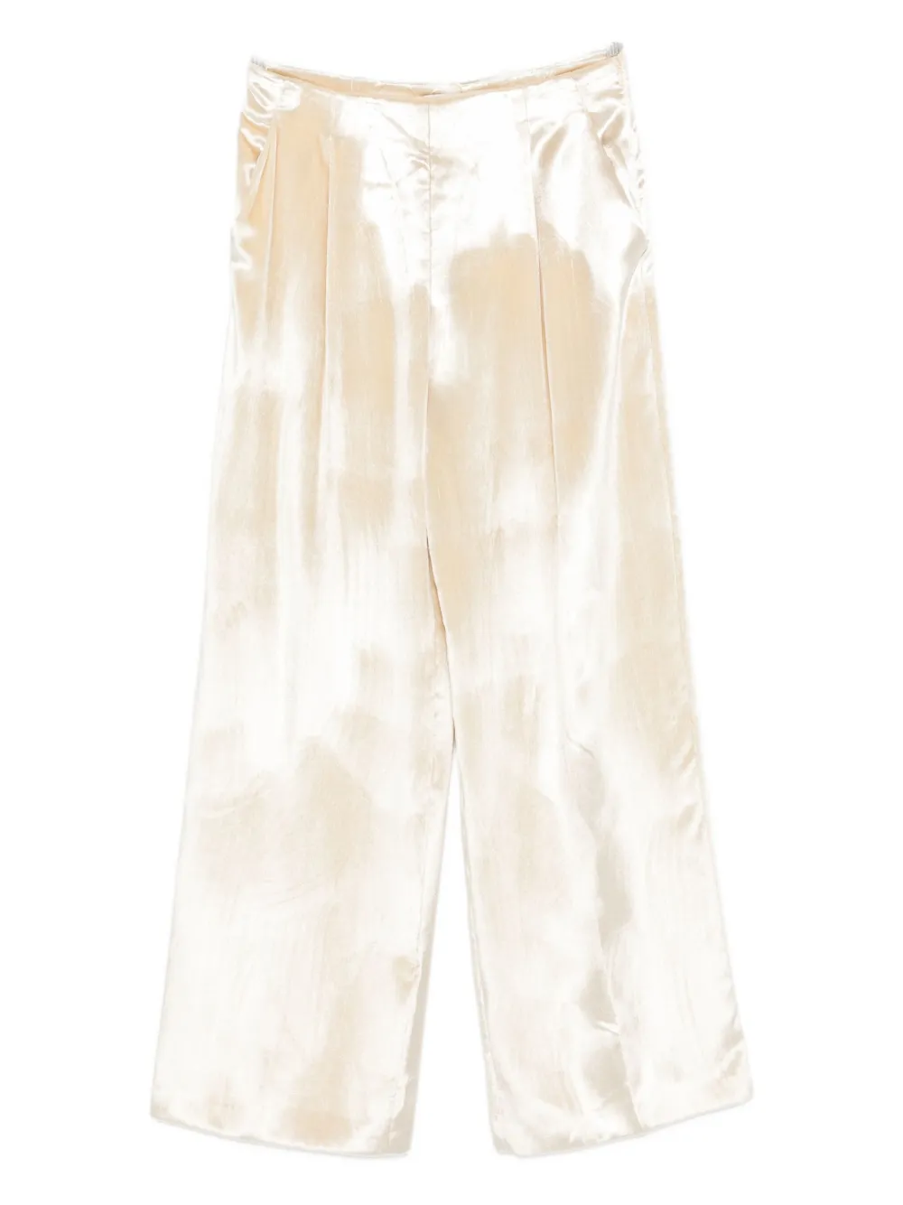 Брюки прямого кроя со складками Alberta Ferretti, нейтральный
Брюки прямого кроя со складками Alberta Ferretti, нейтральный