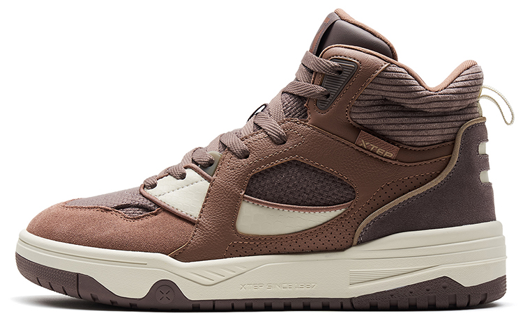 Кроссовки XTEP Skateboarding Shoes Men High-top Agarwood Brown / Walnut Brown / Tea White, коричневый
Кроссовки XTEP Skateboarding Shoes Men High-top Agarwood Brown / Walnut Brown / Tea White, коричневый