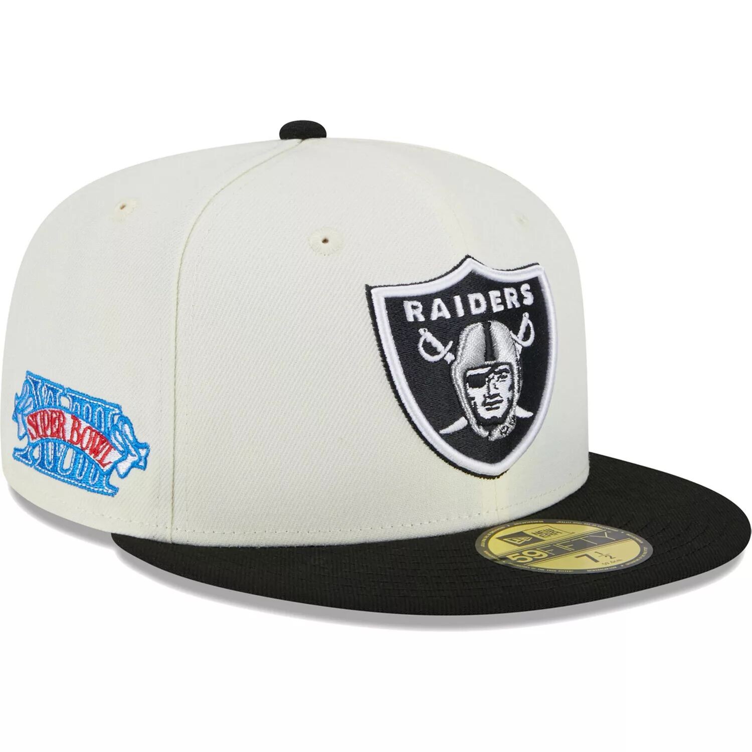 Мужская облегающая шляпа New Era кремового цвета Las Vegas Raiders Retro 59FIFTY
Мужская облегающая шляпа New Era кремового цвета Las Vegas Raiders Retro 59FIFTY