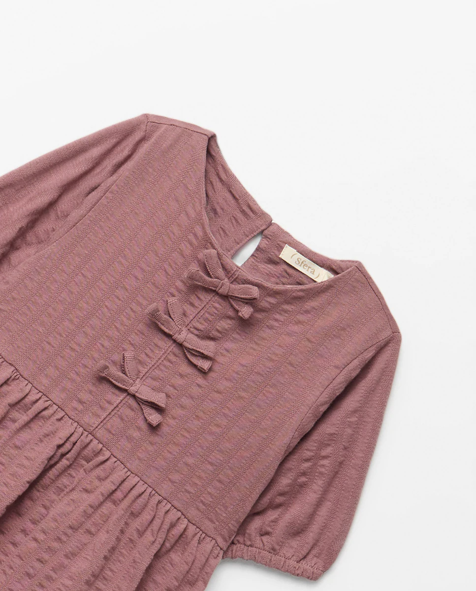 Платье текстура "пике" Sfera, темно-фиолетовый
Платье текстура "пике" Sfera, темно-фиолетовый