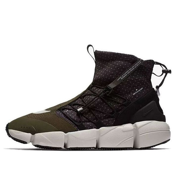 Кроссовки air footscape mid utility 'cargo khaki' Nike, черный
Кроссовки air footscape mid utility 'cargo khaki' Nike, черный