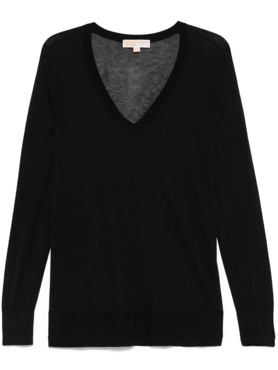 Michael Kors свитер с V-образным вырезом, черный
Michael Kors свитер с V-образным вырезом, черный