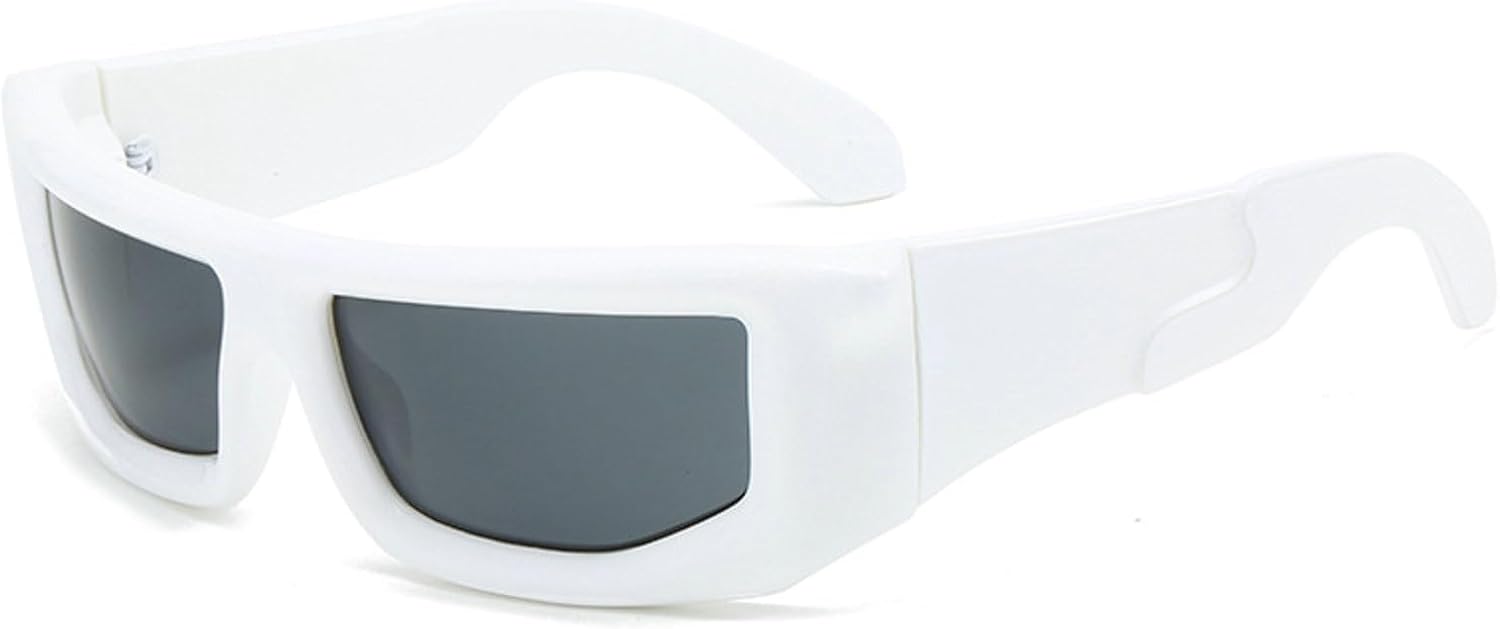 Спортивные солнцезащитные очки Y2K для женщин и мужчин, винтажные серебристые зеркальные квадратные очки, унисекс, для вечеринок, женские солнцезащитные очки UV400 mincl, White
Спортивные солнцезащитные очки Y2K для женщин и мужчин, винтажные серебристые зеркальные квадратные очки, унисекс, для вечеринок, женские солнцезащитные очки UV400 mincl, White