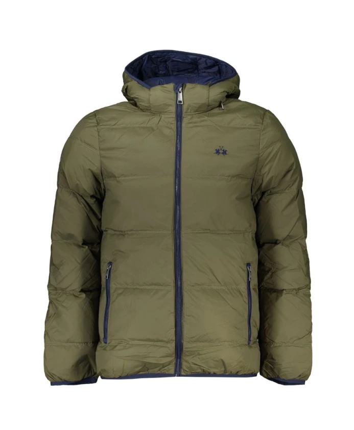 Элегантная зеленая куртка с капюшоном и контрастными деталями. La Martina, зеленый
Элегантная зеленая куртка с капюшоном и контрастными деталями. La Martina, зеленый