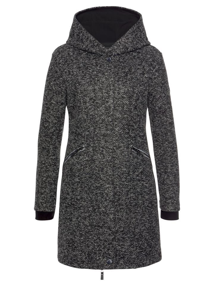 вязаное пальто антрацитового цвета Polarino
вязаное пальто антрацитового цвета Polarino