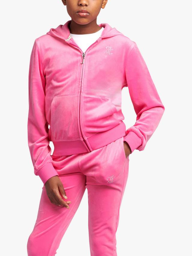 Детская худи с молнией и стразами Juicy Couture, Fuchsia
Детская худи с молнией и стразами Juicy Couture, Fuchsia