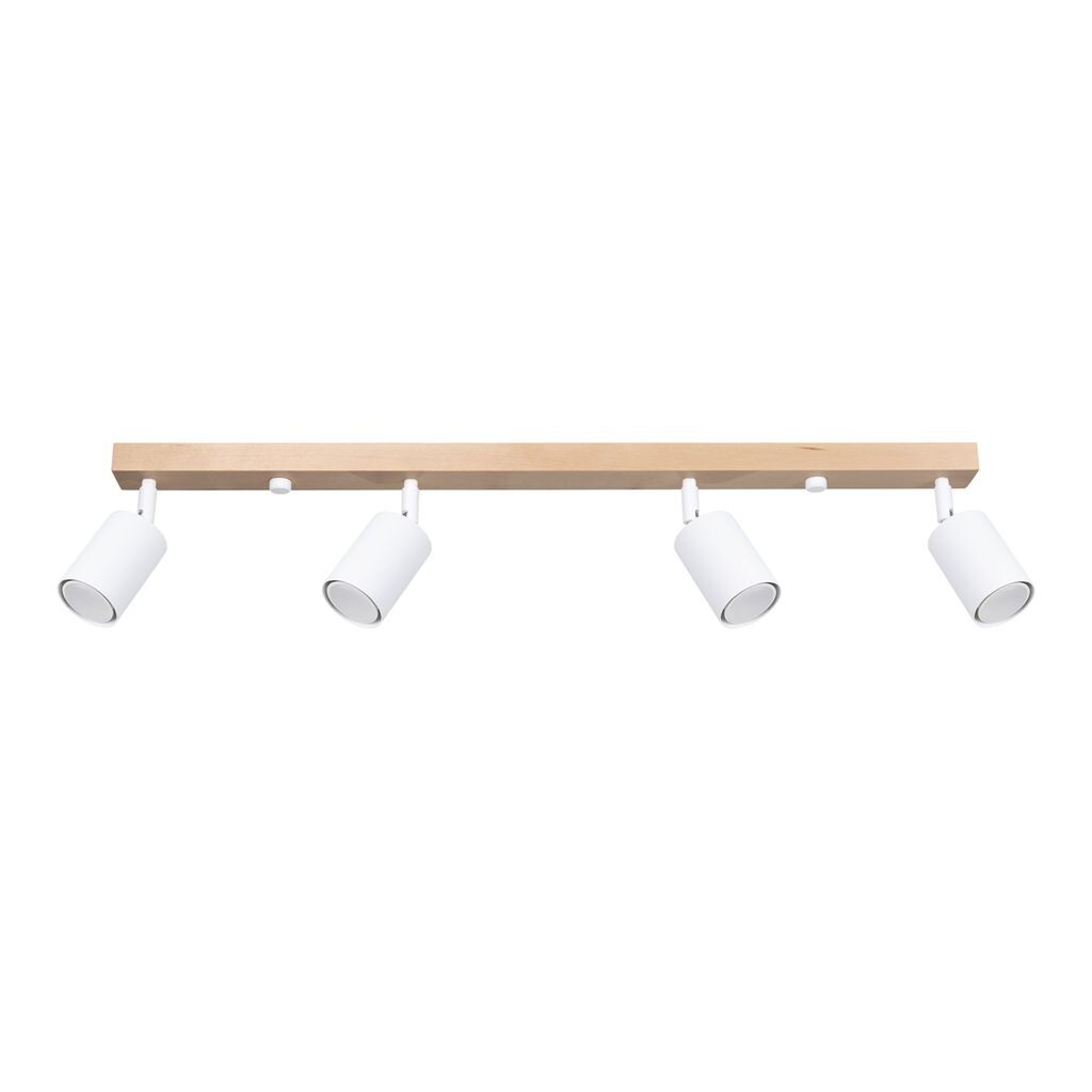 Потолочный светильник VERDO 4 белый 4xGU10 10Вт сталь/дерево 117x19,5x19,5см Sollux Lighting
Потолочный светильник VERDO 4 белый 4xGU10 10Вт сталь/дерево 117x19,5x19,5см Sollux Lighting