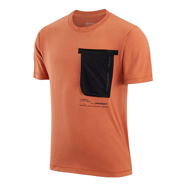 Футболка Men's Air Jordan 23 Engineered Contrasting Colors Pocket Round Neck Casual Short Sleeve Orange Black, мультиколор
Футболка Men's Air Jordan 23 Engineered Contrasting Colors Pocket Round Neck Casual Short Sleeve Orange Black, мультиколор