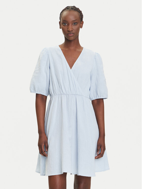 Летнее платье стандартный крой Sastina 17156475 Pieces, голубой
Летнее платье стандартный крой Sastina 17156475 Pieces, голубой