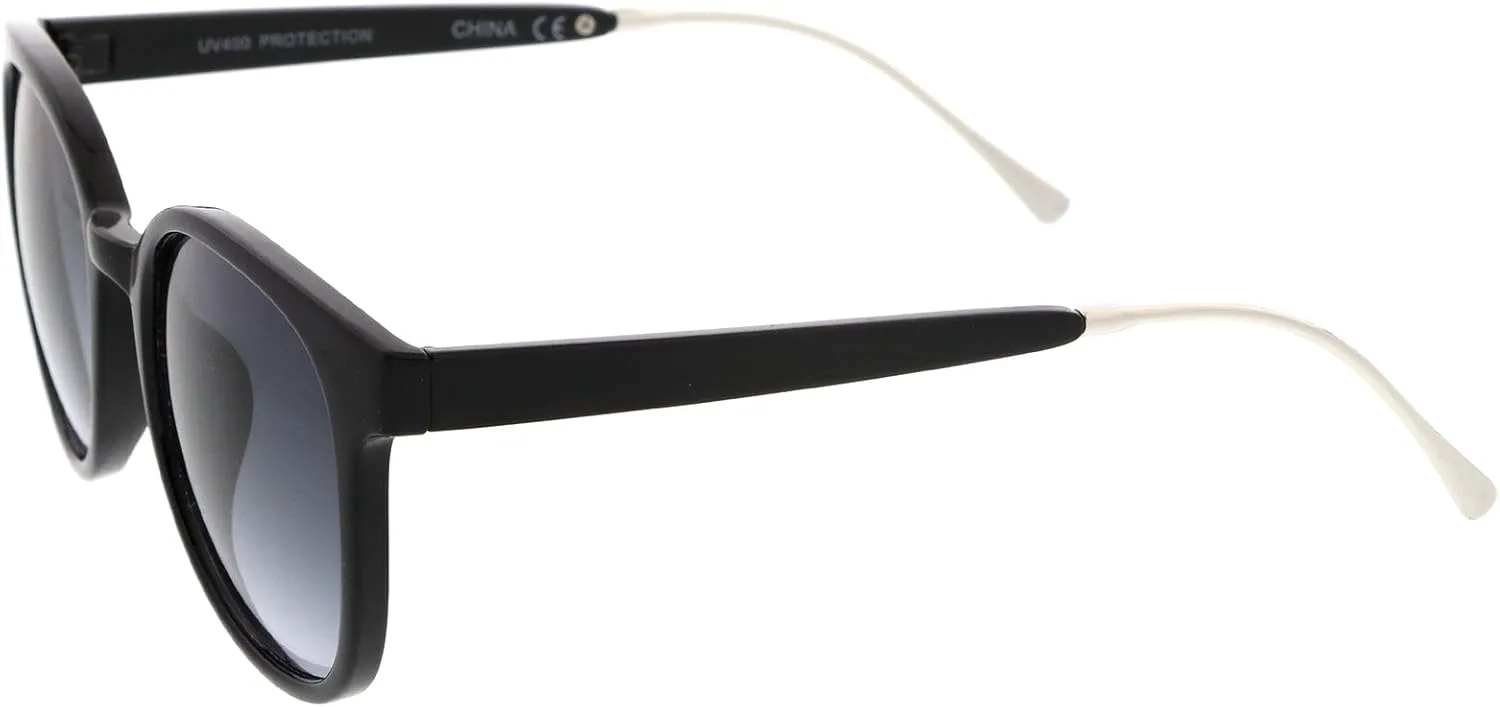 Солнцезащитные очки zeroUV в повседневном стиле с металлическими дужками, квадратными линзами и роговой оправой, диаметр линз 52 мм, Black-silver / Lavender
Солнцезащитные очки zeroUV в повседневном стиле с металлическими дужками, квадратными линзами и роговой оправой, диаметр линз 52 мм, Black-silver / Lavender