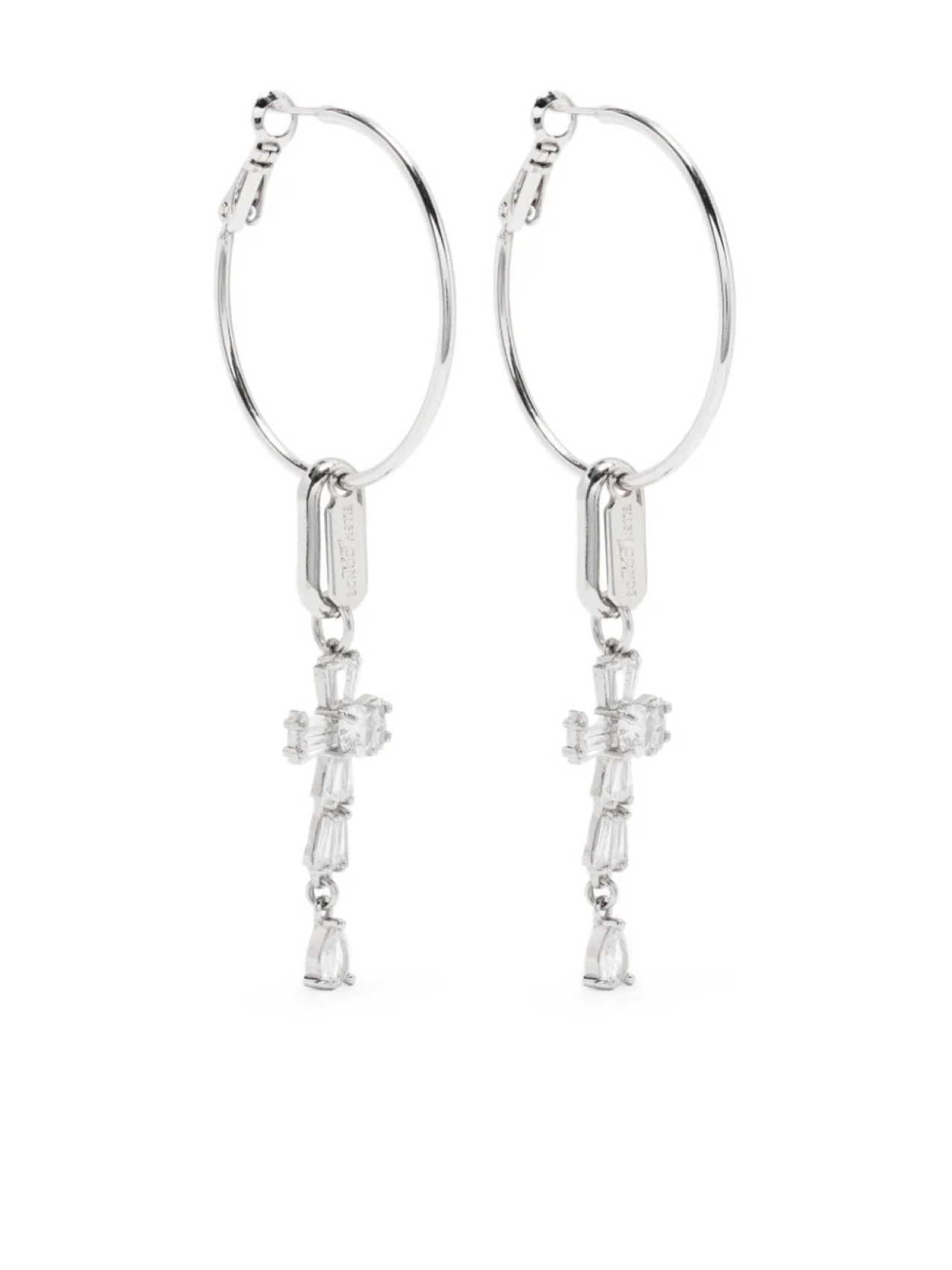 Ellen Conde серьги с кристаллами, серебряный
Ellen Conde серьги с кристаллами, серебряный