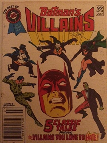 Best Of DC: Batman's Villains Blue Ribbon Digest No. 14 (DC Comics)
Best Of DC: Batman's Villains Blue Ribbon Digest No. 14 (DC Comics)