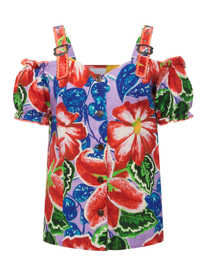 Традиционная блузка многоцветная Ulla Popken
Традиционная блузка многоцветная Ulla Popken