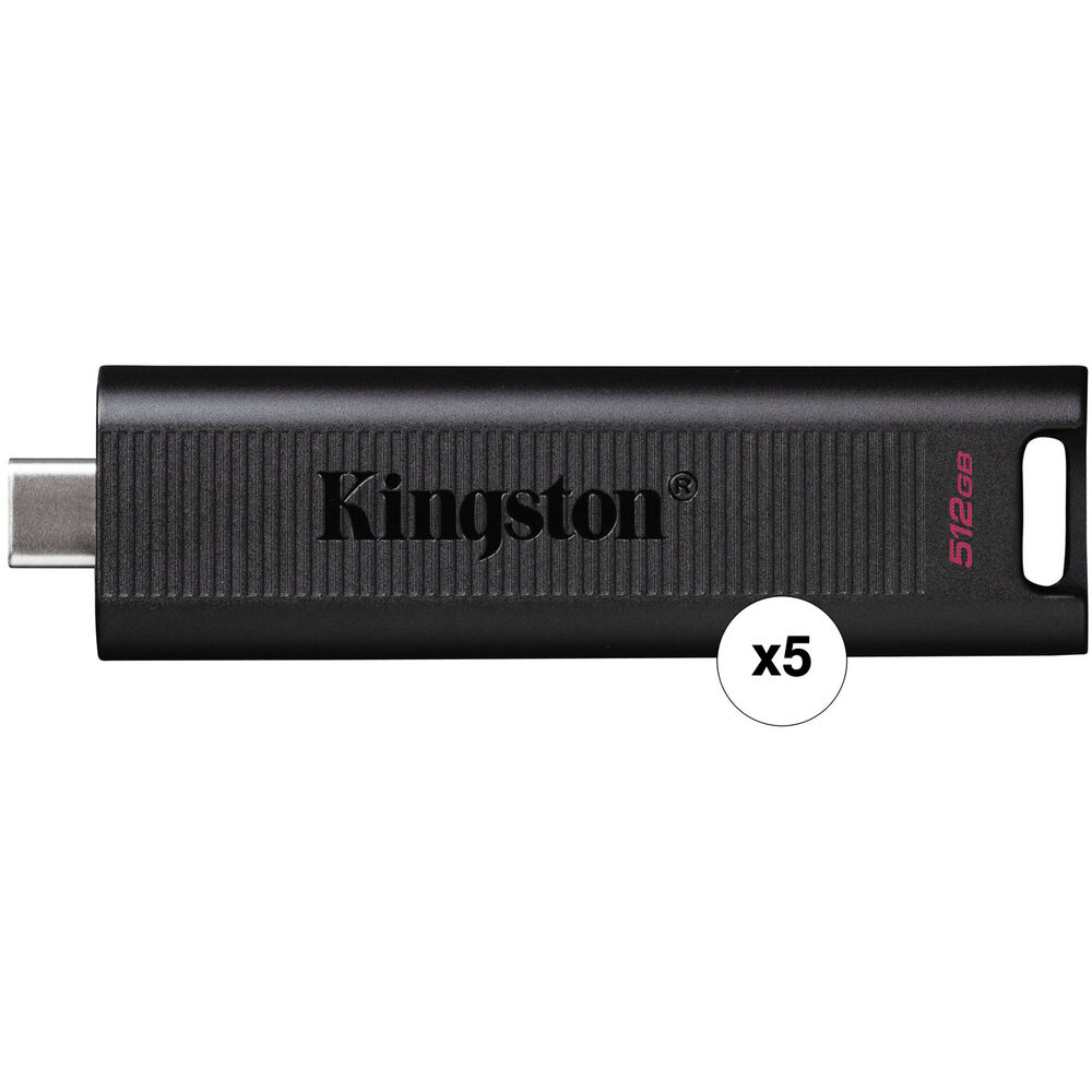 Kingston 512GB DataTraveler Max USB 3.2 Gen 2 Type-C Flash Drive
Kingston 512GB DataTraveler Max USB 3.2 Gen 2 Type-C Flash Drive
