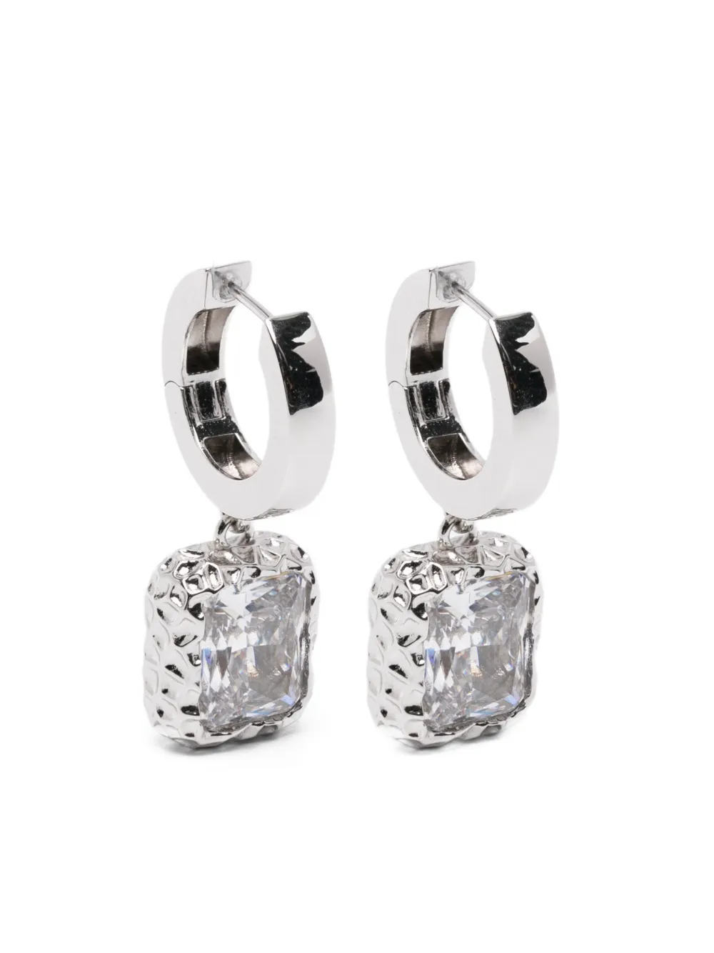 Фактурные серьги-капли Radiant White Darkai, серебристый
Фактурные серьги-капли Radiant White Darkai, серебристый