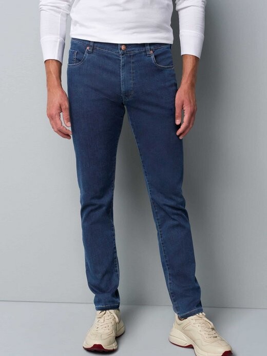 Джинсы м5 слим Meyer, синий
Джинсы м5 слим Meyer, синий