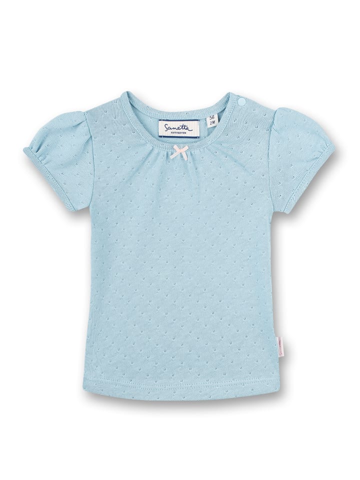 Футболка светло-голубого цвета Sanetta
Футболка светло-голубого цвета Sanetta
