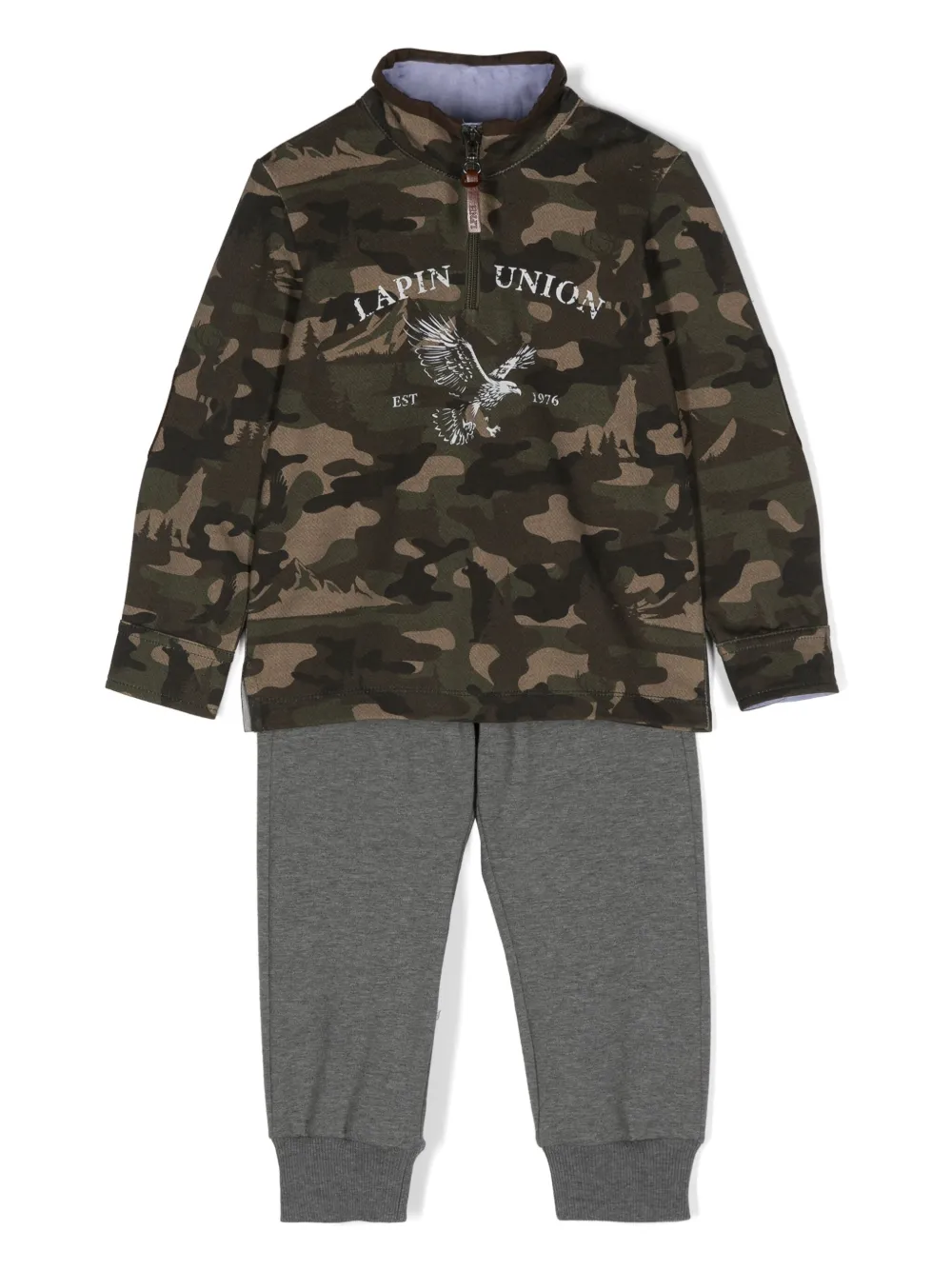 Спортивный костюм с принтом Lapin House, зеленый
Спортивный костюм с принтом Lapin House, зеленый