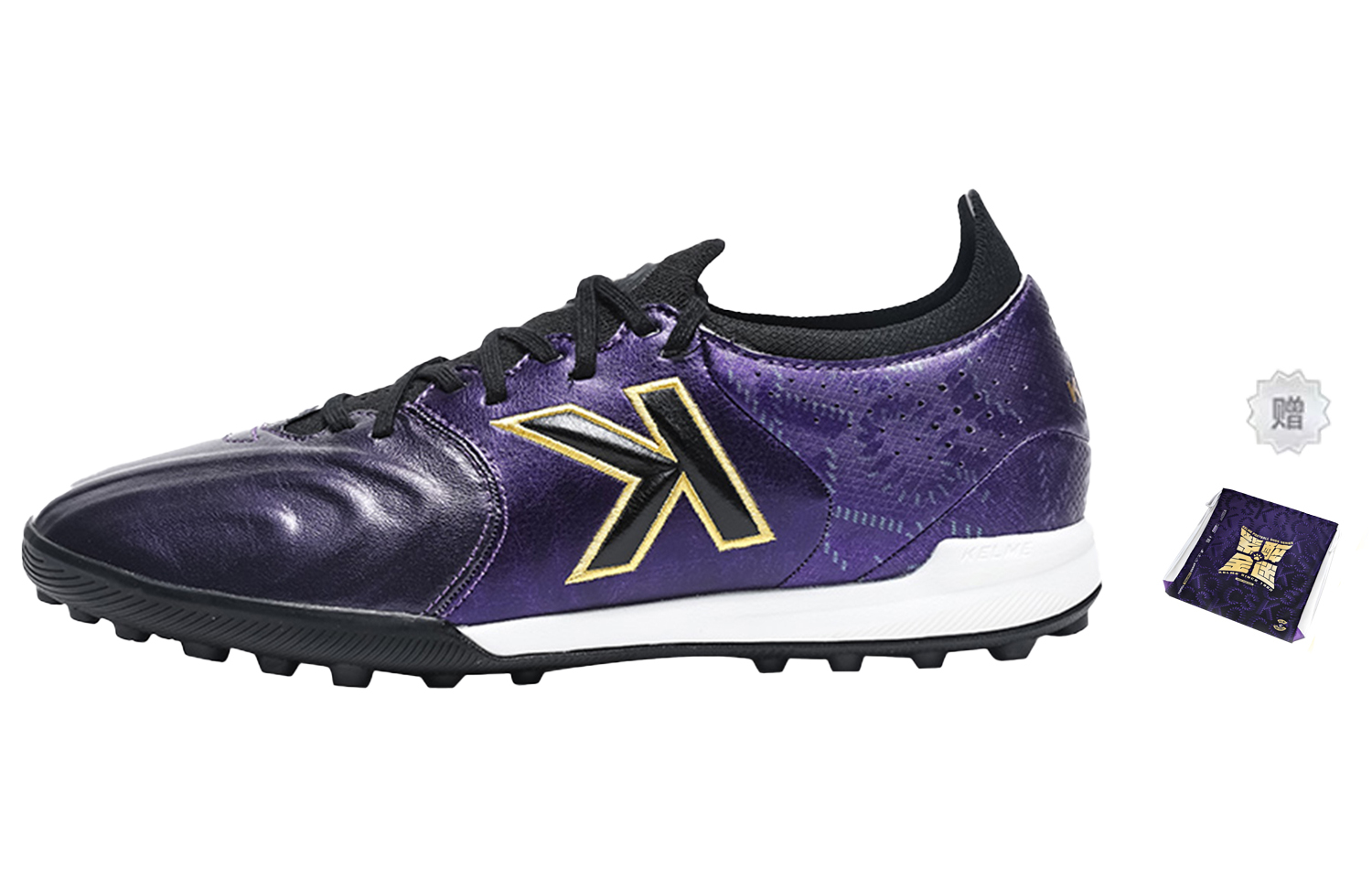 KELME Священный Грааль TF Бутсы для искусственного покрытия с противоскользящей и износостойкой подошвой унисекс темно-фиолетовые, цвет Dark Purple
KELME Священный Грааль TF Бутсы для искусственного покрытия с противоскользящей и износостойкой подошвой унисекс темно-фиолетовые, цвет Dark Purple