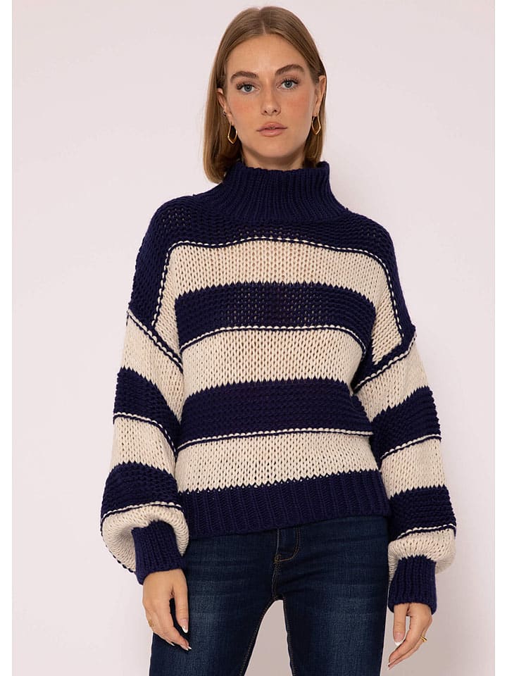 Пуловер SASSYCLASSY, цвет dunkelblau/beige
Пуловер SASSYCLASSY, цвет dunkelblau/beige