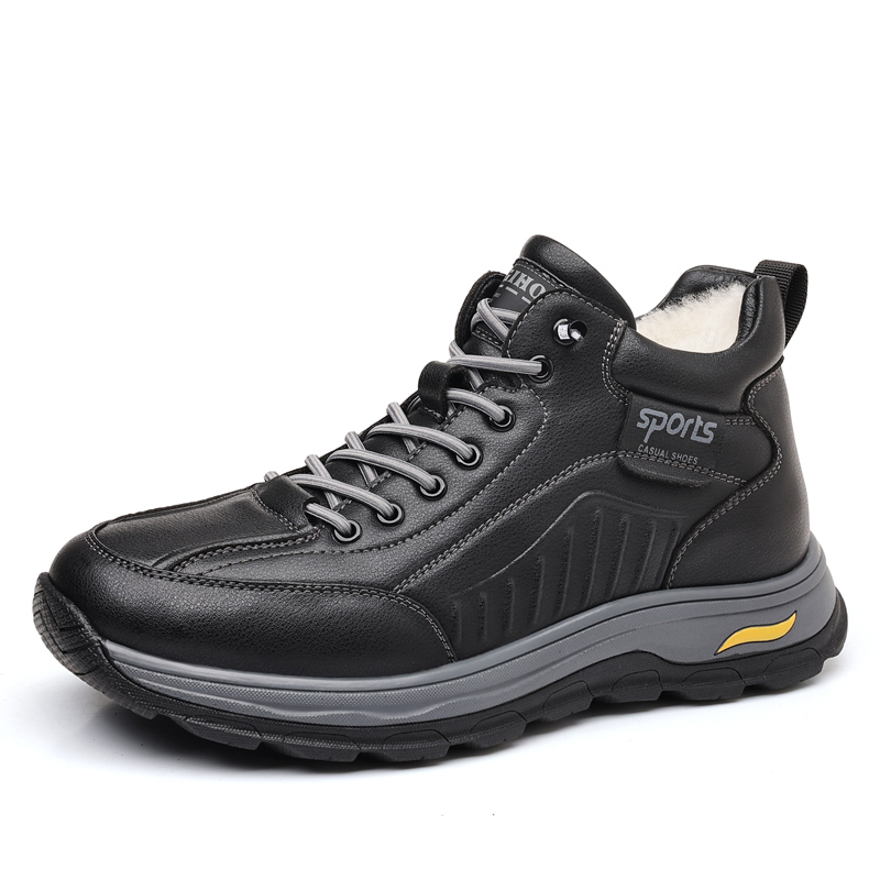 GIHO Теплые низкие повседневные туфли мужские черные
GIHO Теплые низкие повседневные туфли мужские черные