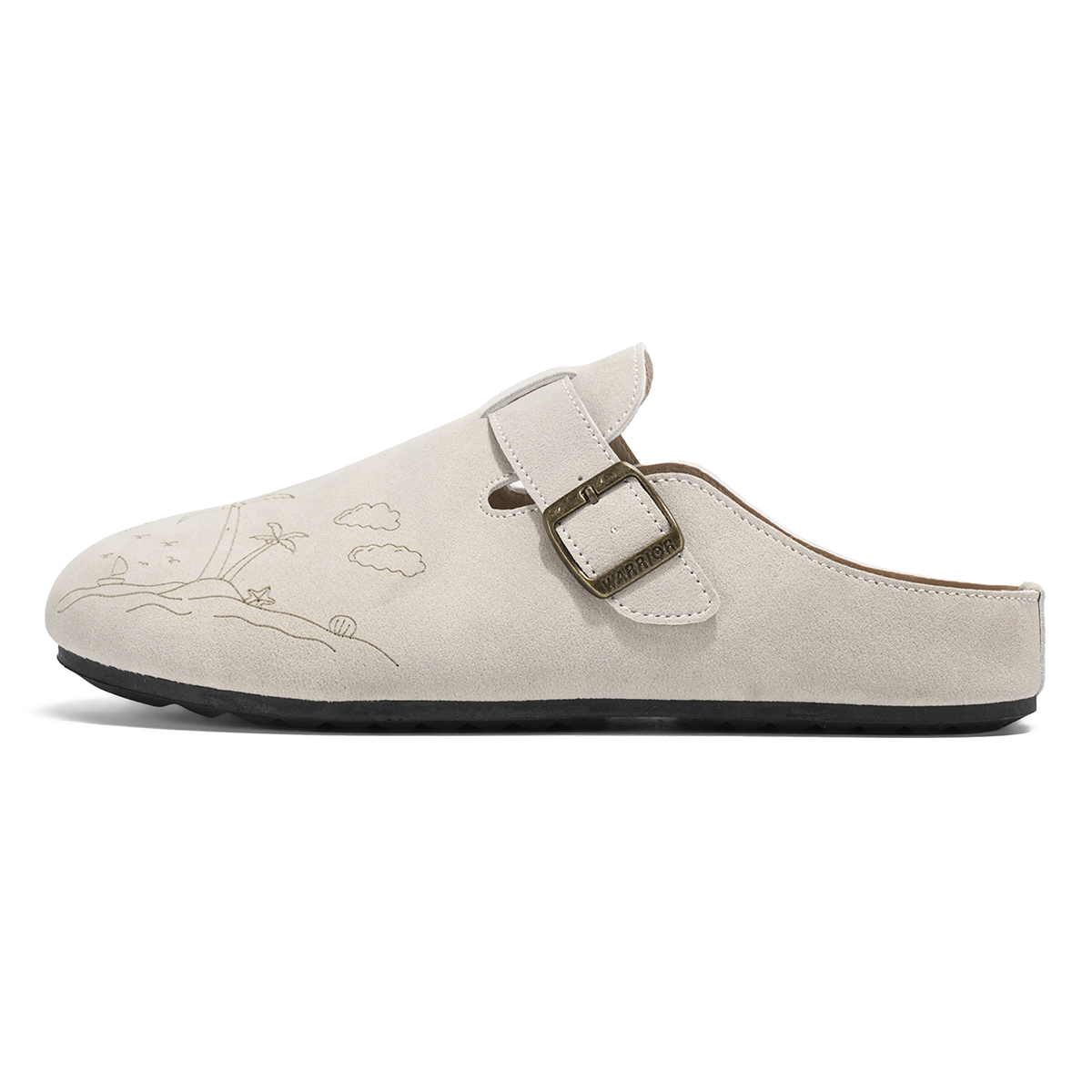 WARRIOR Закрытые тапочки унисекс песочного цвета (для пляжа летом), цвет Sand (Summer Beach)
WARRIOR Закрытые тапочки унисекс песочного цвета (для пляжа летом), цвет Sand (Summer Beach)