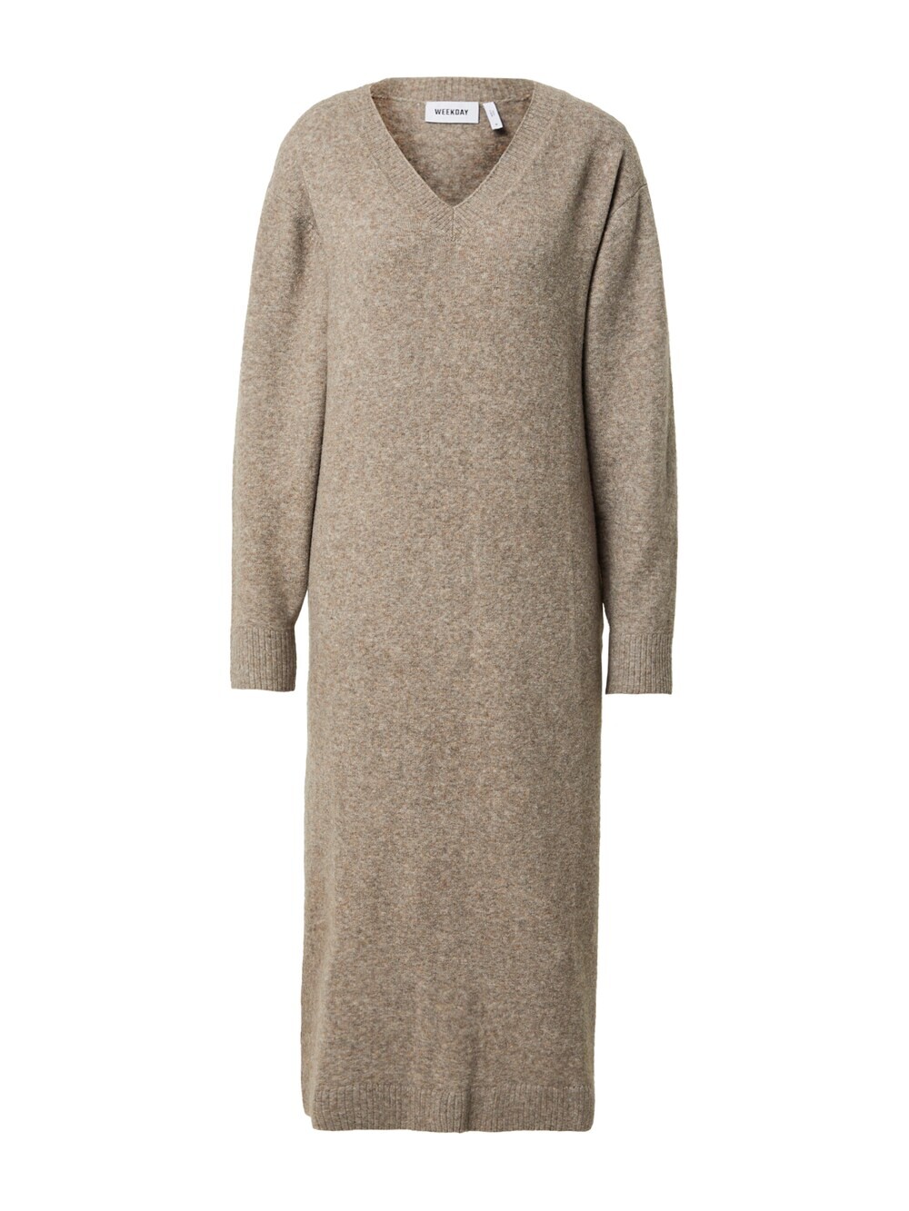 Вязанное платье Weekday Ellen, светло-коричневый
Вязанное платье Weekday Ellen, светло-коричневый