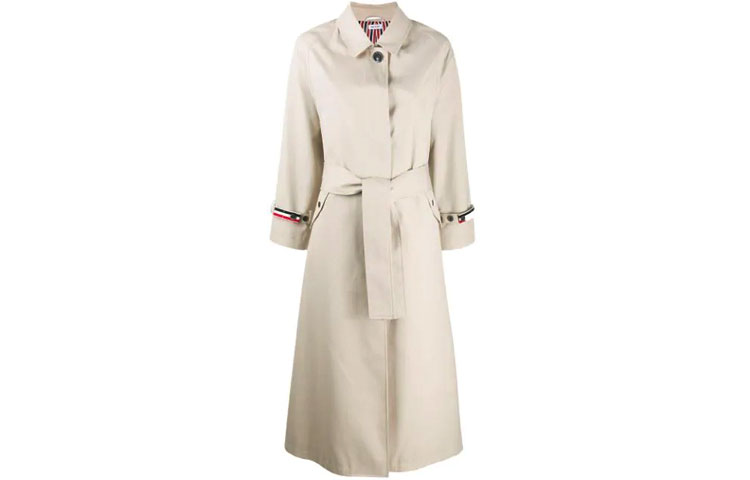 Waterproof Twill Raglan Trench Overcoat THOM BROWNE, хаки
Waterproof Twill Raglan Trench Overcoat THOM BROWNE, хаки