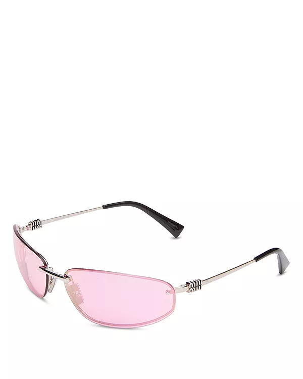 Овальные солнцезащитные очки A50S без оправы, диаметр линзы 69 мм Miu Miu, розовый
Овальные солнцезащитные очки A50S без оправы, диаметр линзы 69 мм Miu Miu, розовый