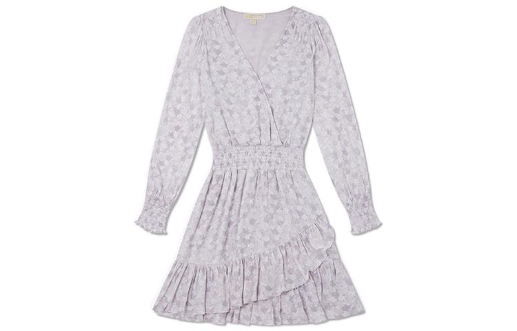 MICHAEL KORS SS22 Платье с длинными рукавами женское фиолетовое
MICHAEL KORS SS22 Платье с длинными рукавами женское фиолетовое