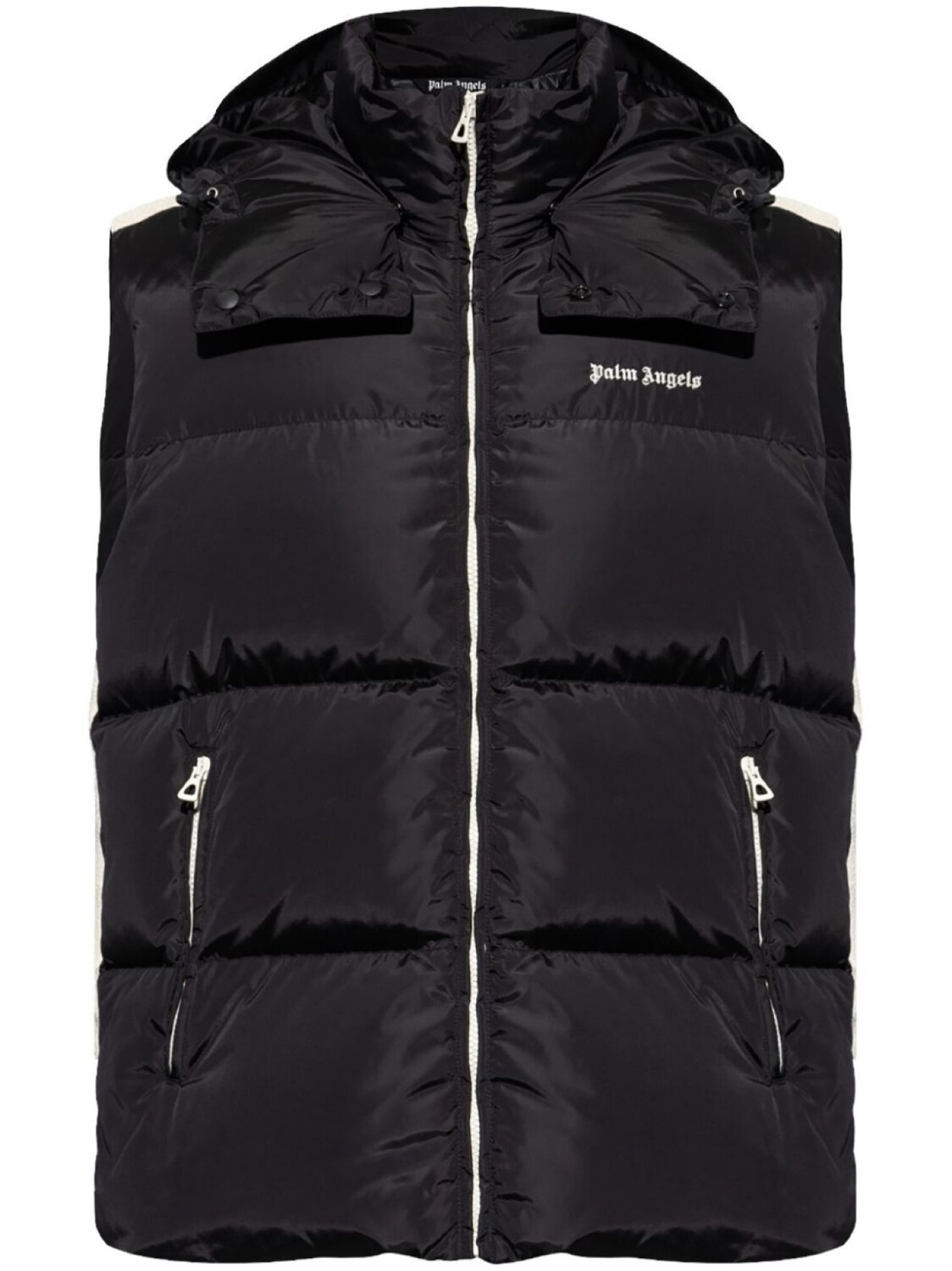 Palm Angels жилет с вышитым логотипом, черный
Palm Angels жилет с вышитым логотипом, черный