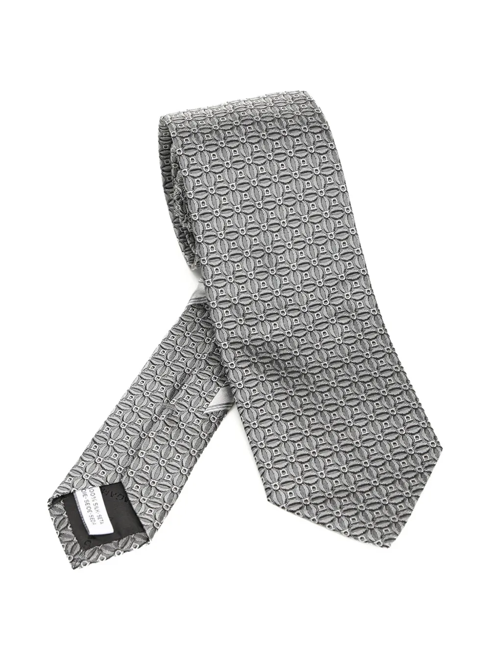 Шелковый галстук Ferragamo, серый
Шелковый галстук Ferragamo, серый