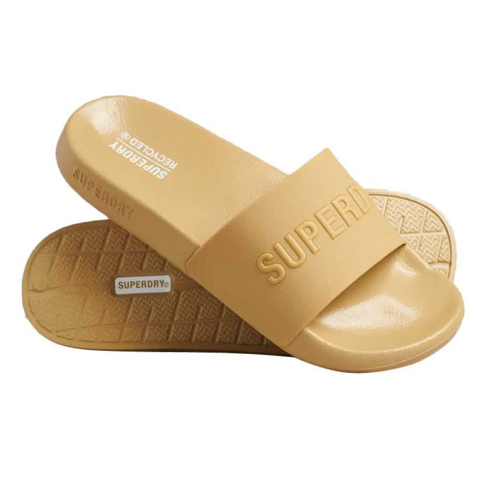 Шлепанцы Superdry Code Logo Vegan, золотой
Шлепанцы Superdry Code Logo Vegan, золотой