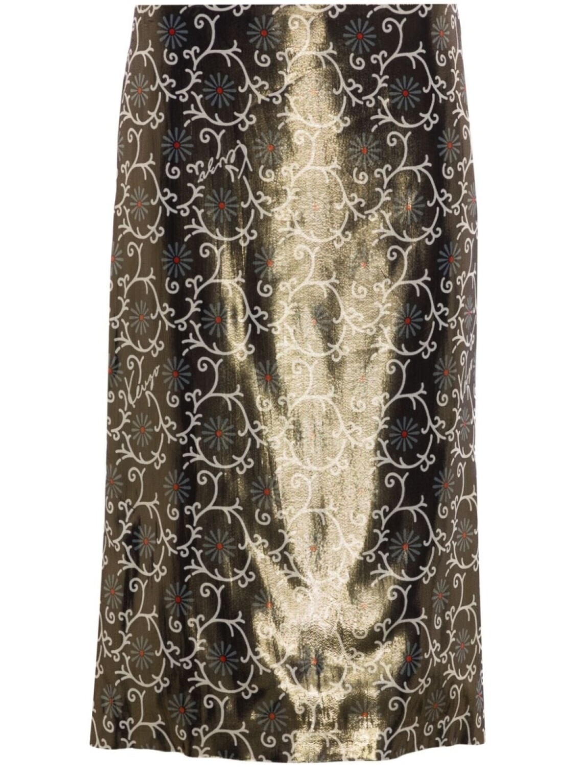 Kenzo юбка-карандаш с цветочным принтом, золотистый
Kenzo юбка-карандаш с цветочным принтом, золотистый