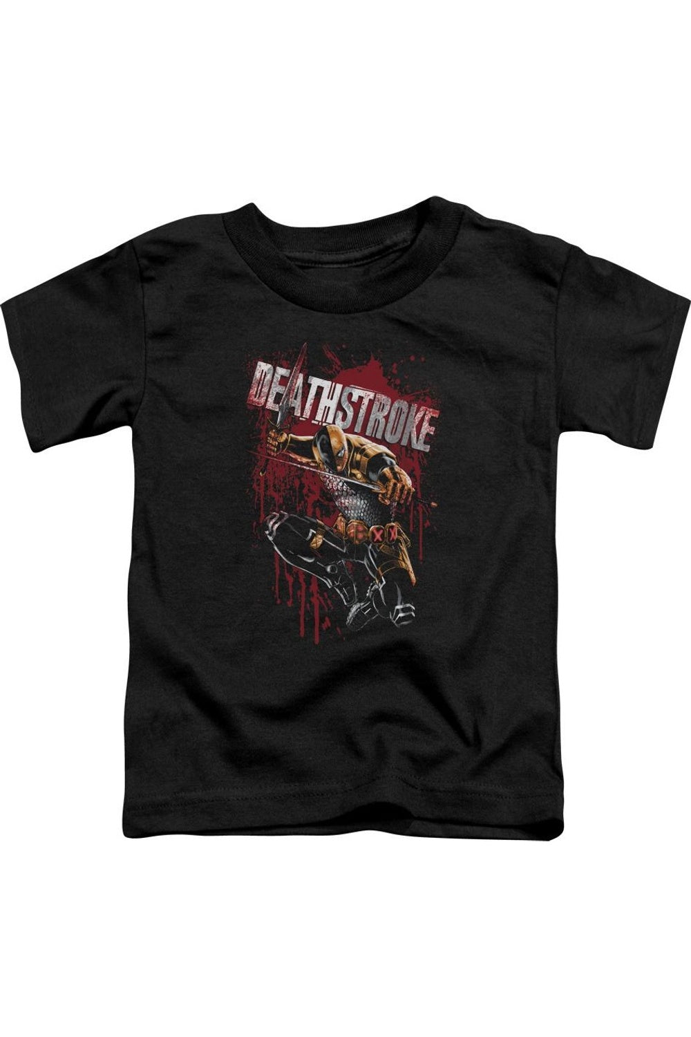 Футболка для малышей с коротким рукавом "Лига справедливости Америки" в брызгах крови Gildan, черный
Футболка для малышей с коротким рукавом "Лига справедливости Америки" в брызгах крови Gildan, черный