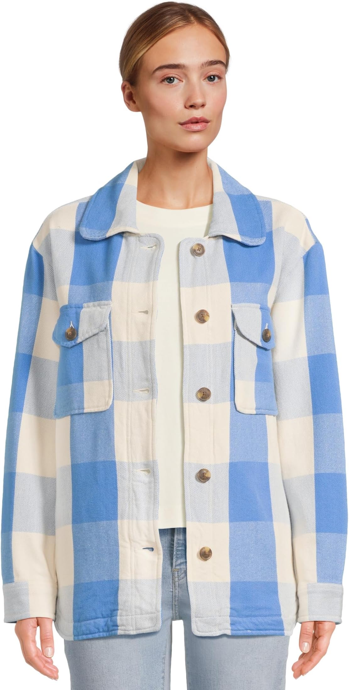 Женская удобная куртка Pendleton, Blue Buffalo Check
Женская удобная куртка Pendleton, Blue Buffalo Check