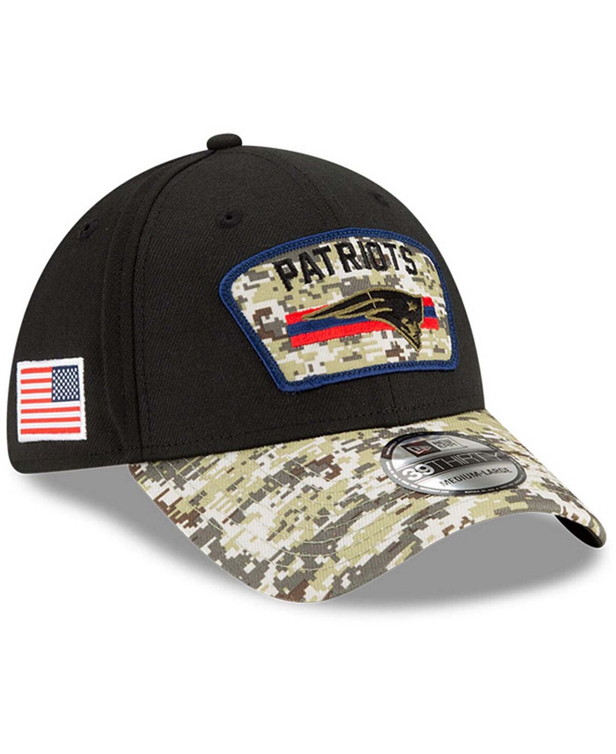 Мужская черная камуфляжная кепка New England Patriots 2021 Salute To Service 39THIRTY Flex Hat New Era
Мужская черная камуфляжная кепка New England Patriots 2021 Salute To Service 39THIRTY Flex Hat New Era