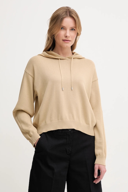 Хлопковый свитер United Colors Of Benetton, бежевый
Хлопковый свитер United Colors Of Benetton, бежевый