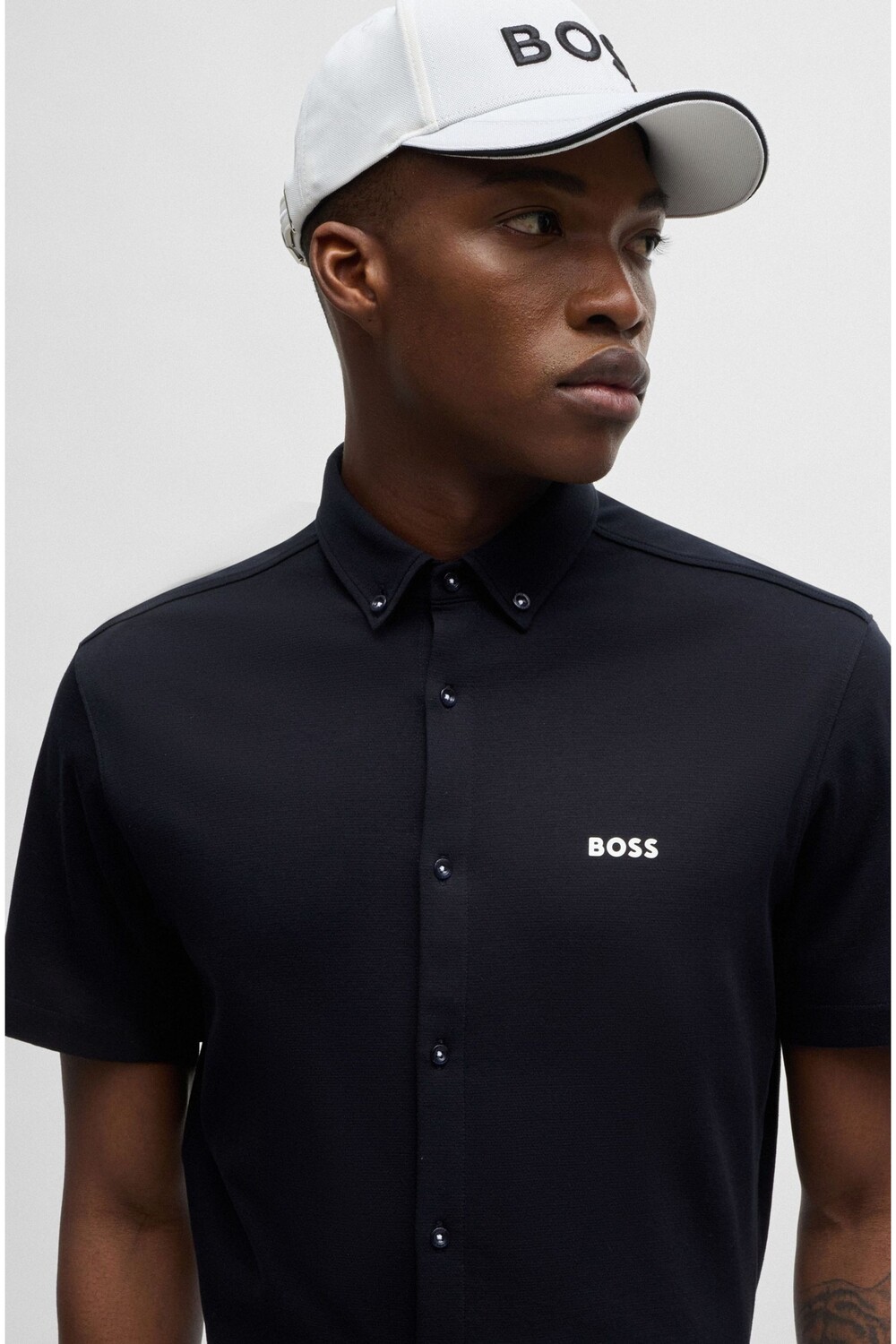 Рубашка из трикотажного хлопка, устойчивого к сминанию, стандартного кроя Boss, синий
Рубашка из трикотажного хлопка, устойчивого к сминанию, стандартного кроя Boss, синий