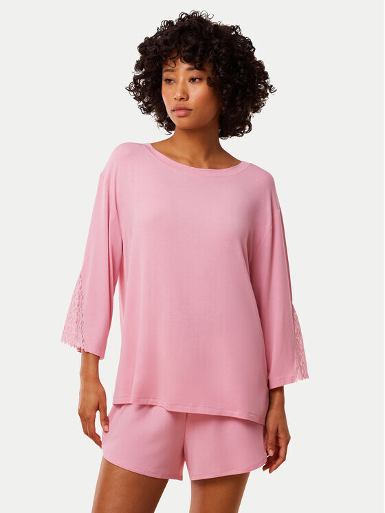 Пижамная футболка свободного кроя Triumph, розовый
Пижамная футболка свободного кроя Triumph, розовый