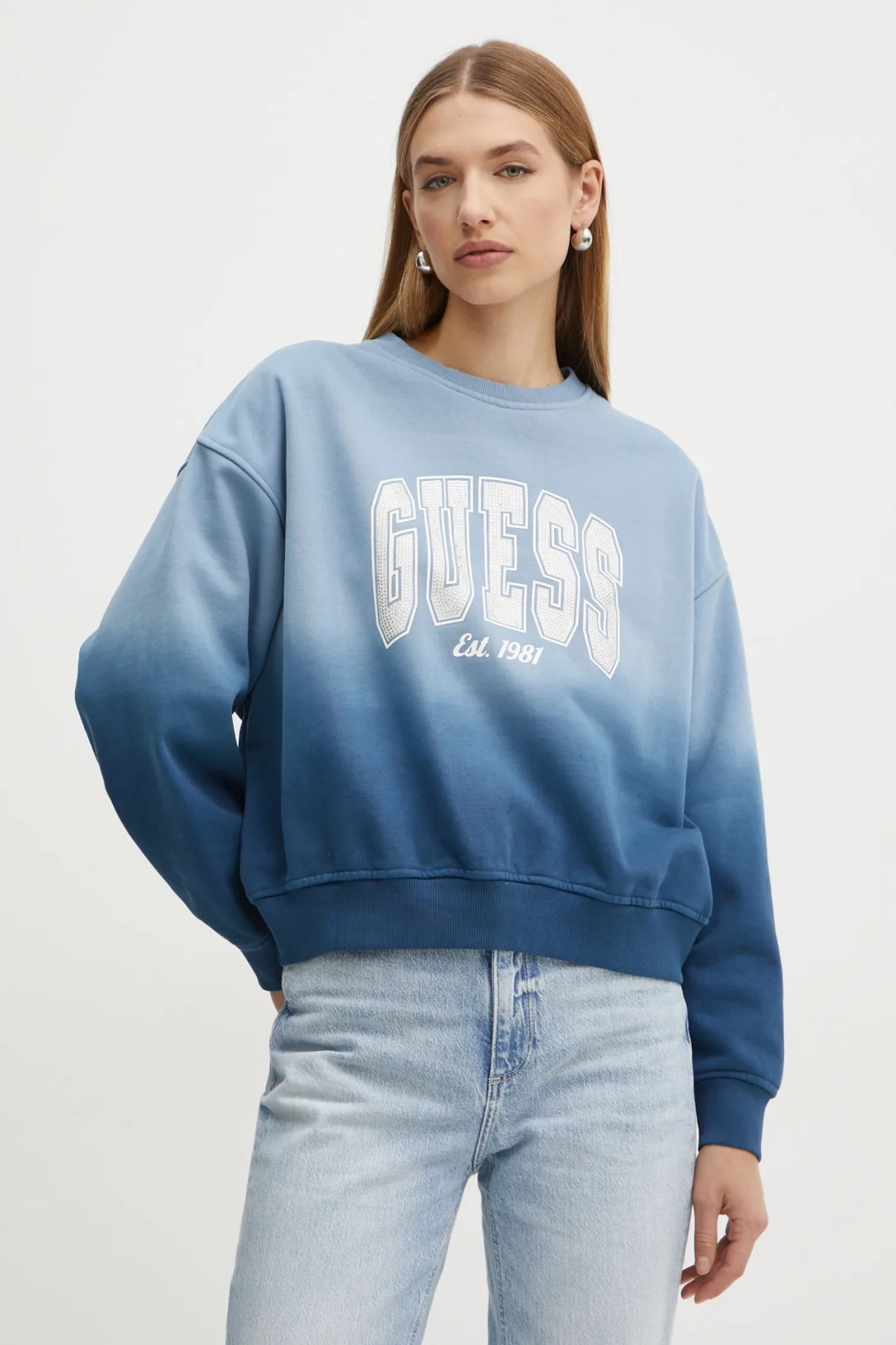 Толстовка Guess, синий
Толстовка Guess, синий
