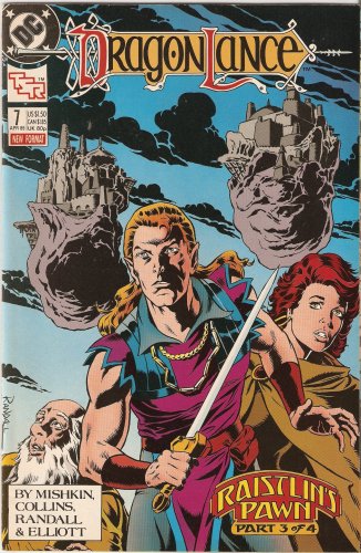 Dragonlance #7 (Raistlin's Pawn Part 3) April 1989 (DC Comics)
Dragonlance #7 (Raistlin's Pawn Part 3) April 1989 (DC Comics)