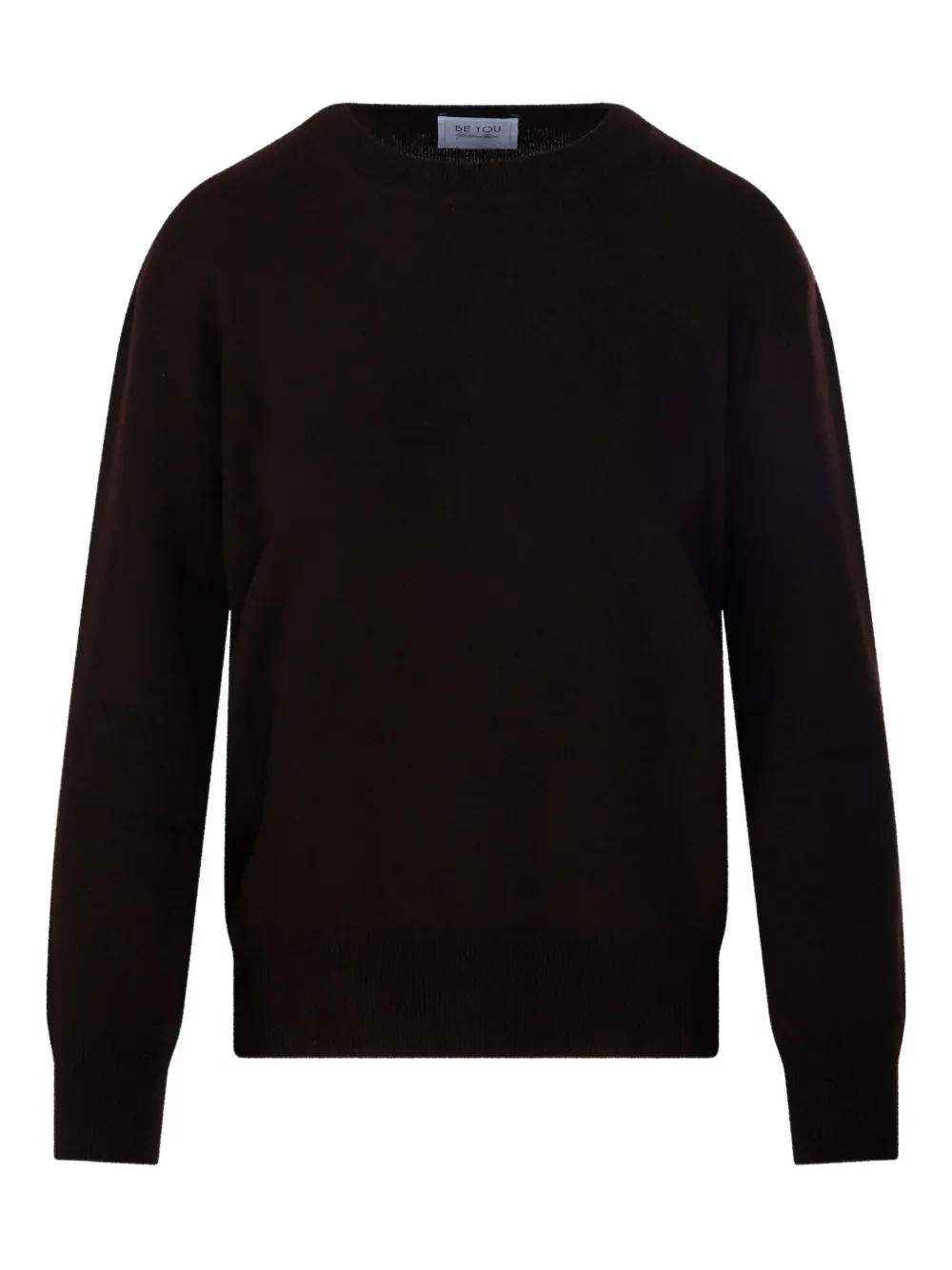 Кашемировый джемпер с круглым вырезом BeYou, коричневый
Кашемировый джемпер с круглым вырезом BeYou, коричневый