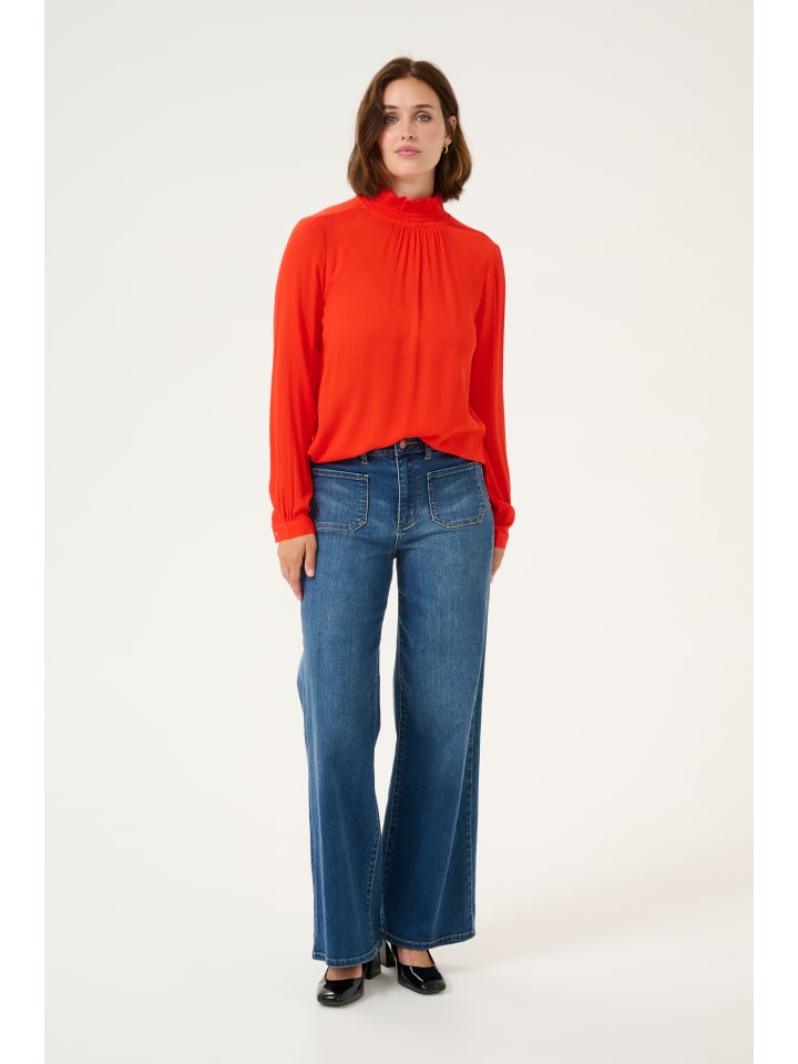 Блузка Kaffe, цвет fiery red
Блузка Kaffe, цвет fiery red